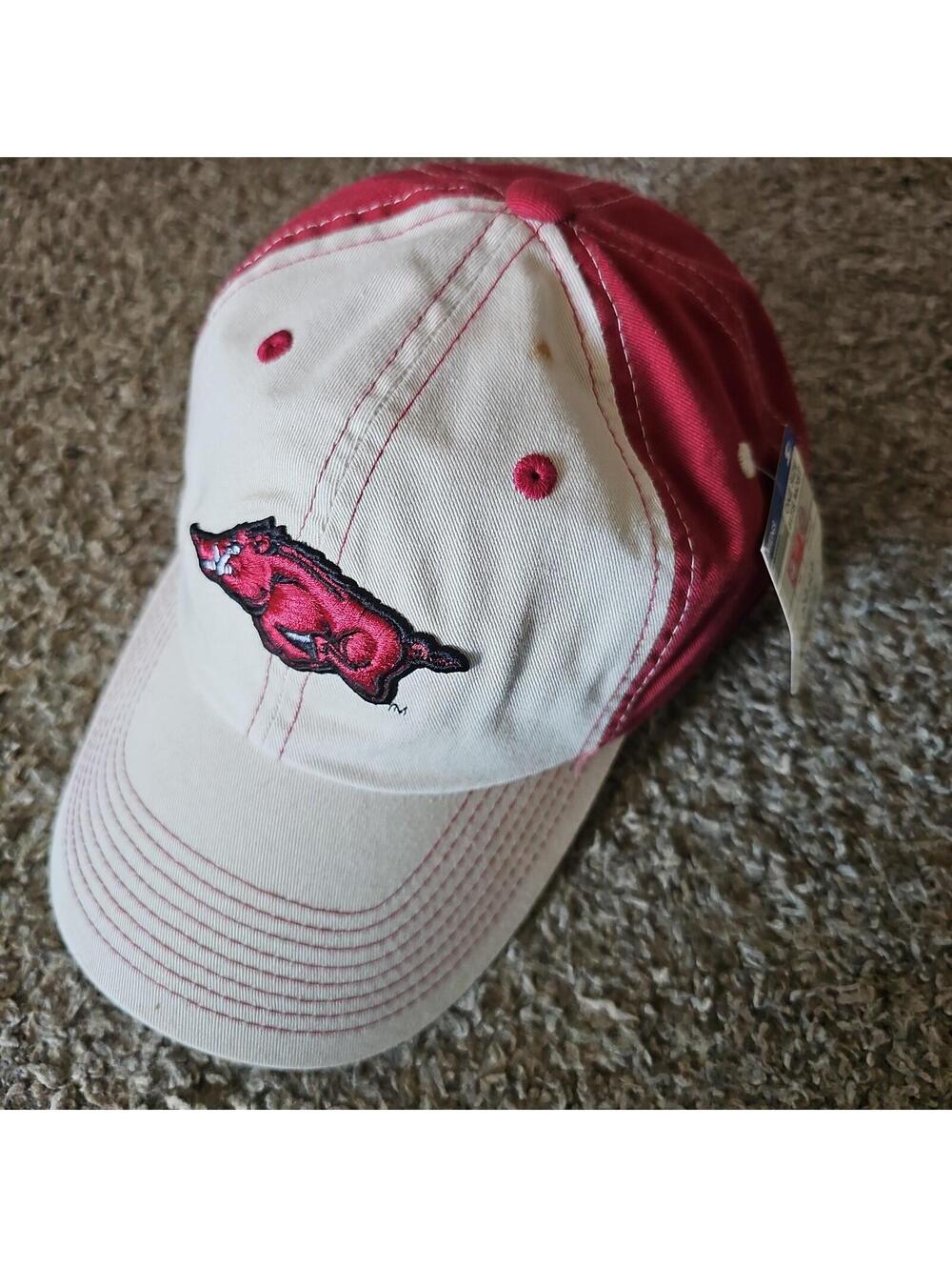 Arkansas Razorbacks Vintage NWT NWD Starter Strapback Hat
